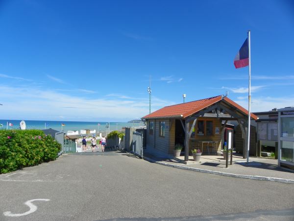 entrée du camping