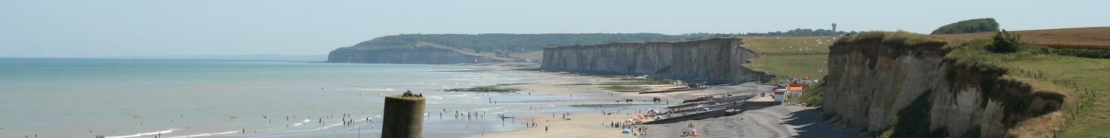 vue générale de la plage